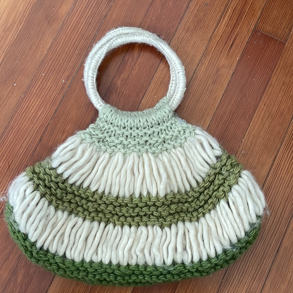 Handmade Knit Purse from Nepal